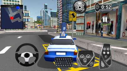 City Taxi Car Parking Simulator 3d screenshot 3
