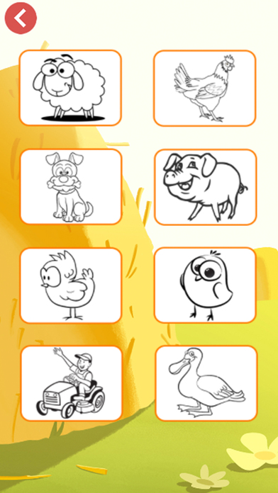 farm coloring animals screenshot 2