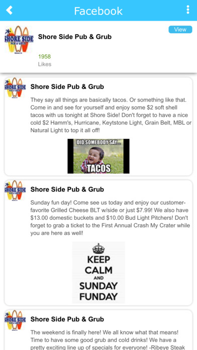 Shore Side Pub n Grub screenshot 2