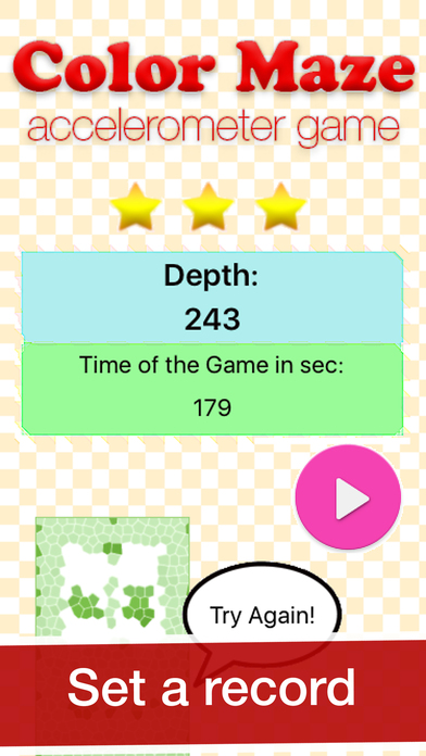 Color Maze Pro: Accelerometer game screenshot 4
