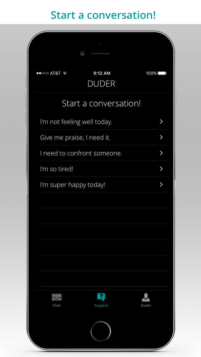 Duder - Your Virtual BFF screenshot 3