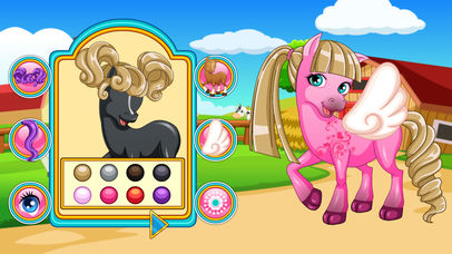 Hair Salon For Pony-Pets Dressup Studios screenshot 3
