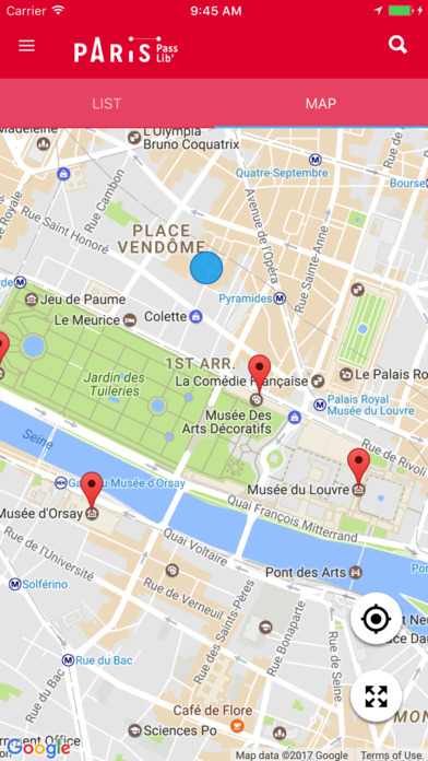 Paris Passlib’ – city pass screenshot 3
