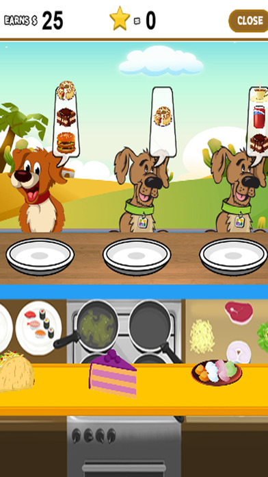 Kids Games Paw Cooking And Puppy Patrol Food screenshot 2