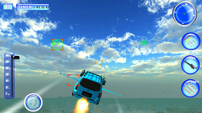 Flying Jeep Gunship Battle 3D PRO screenshot 3