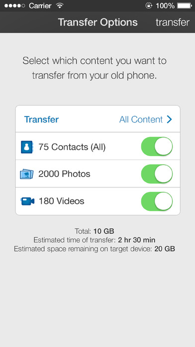 t mobile iphone transfer