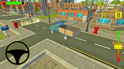 Euro truck cargo construction screenshot 2