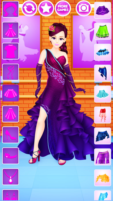 Dancer Dress Up - games for girls screenshot 3