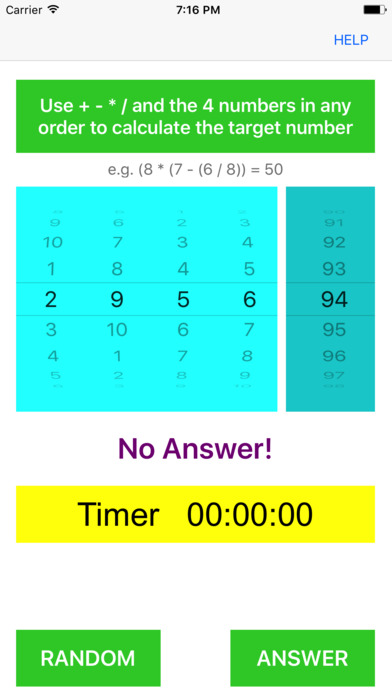 Speed Math 24 screenshot 2