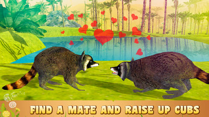 Raccoon Survival Simulator 3D screenshot 4