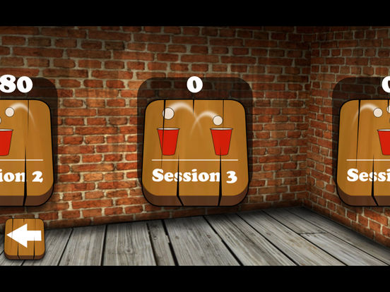 Screenshots of Beer Pong Trick for iPad