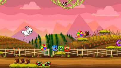 Tiny Rabbit Pink Farm Rush screenshot 2