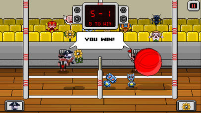 Pixel Volley screenshot 3