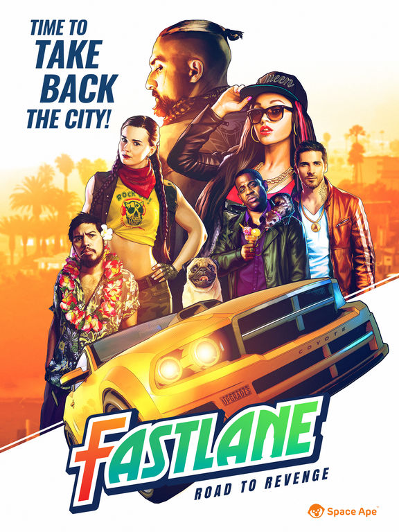 Screenshots of Fastlane: Road to Revenge for iPad