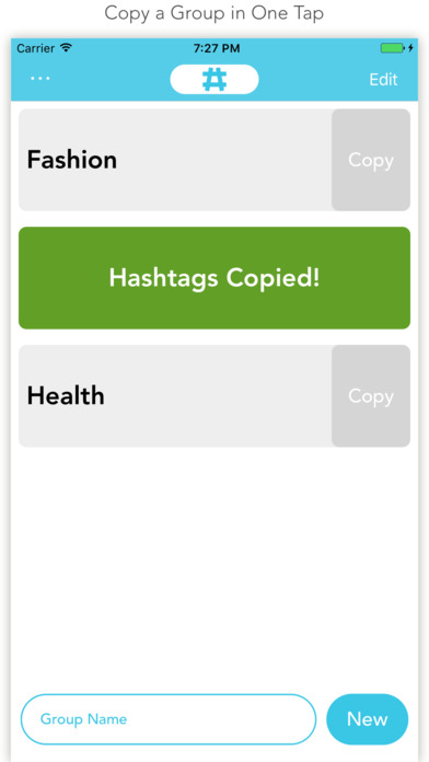 CacheTag - hashtag organizer screenshot 2
