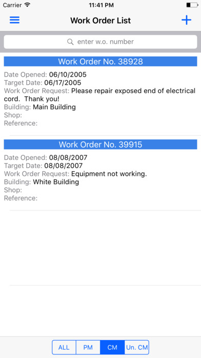 GRAND-PM Work Order System screenshot 3