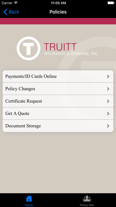 Truitt Insurance & Bonding screenshot 2