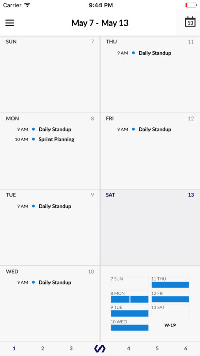 Week Calendar - Best Week Calendar Ever! screenshot 2