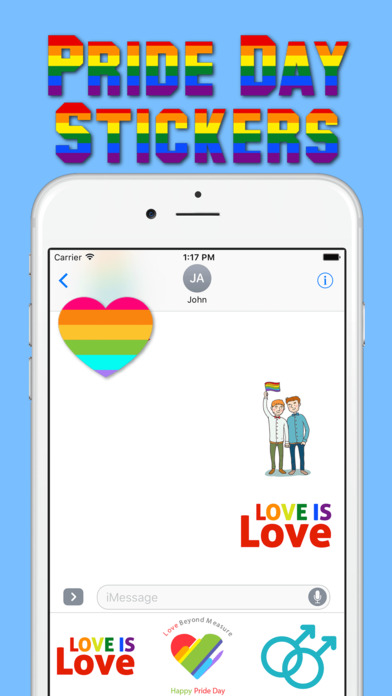 Pride Love Wins Stickers screenshot 2