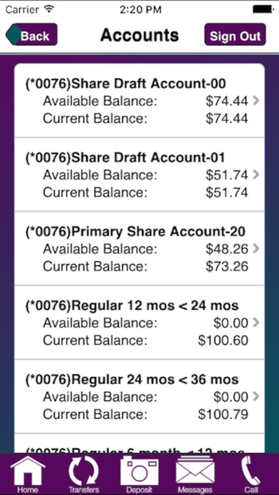 ME Family FCU Mobile Banking screenshot 2