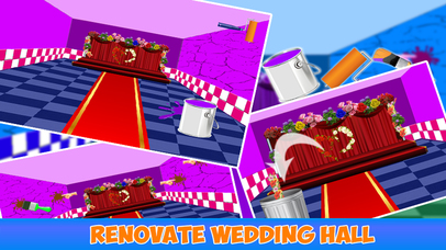 Wedding Planner: Party Decor, Repair Game screenshot 4