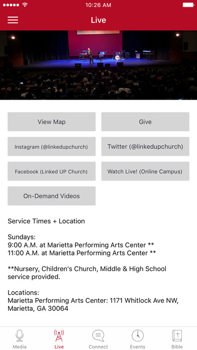 Linked UP Church screenshot 2