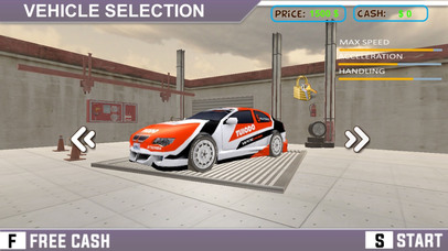 3D Sports Car Stunts School screenshot 2