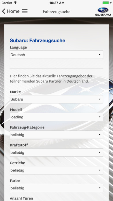 Subaru Service-App screenshot 3