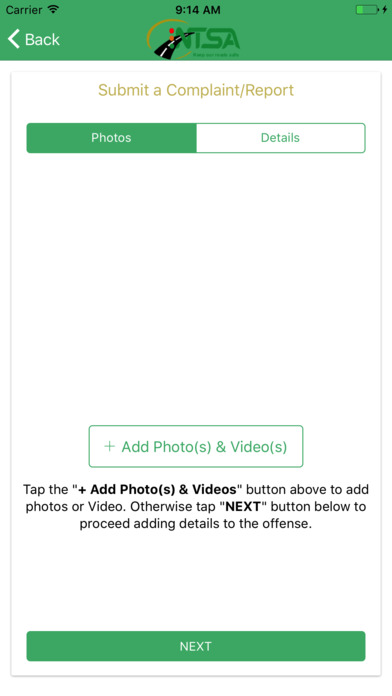 NTSA Self Service Application screenshot 2