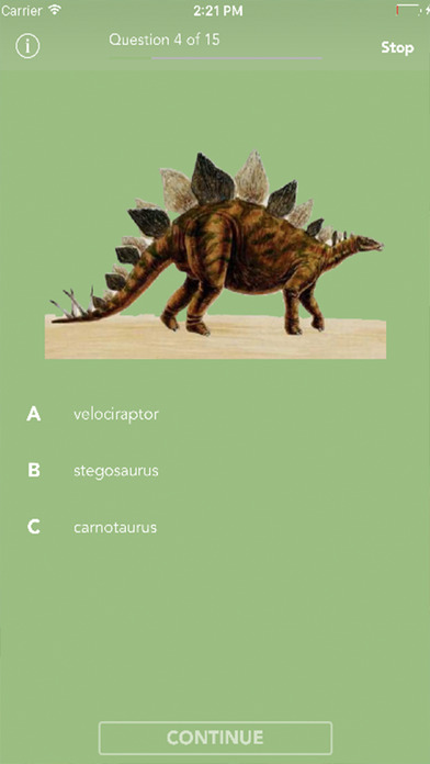 Dino quiz - Dinosaurs picture trivia for kids screenshot 3
