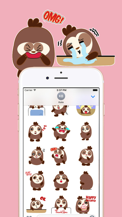 SlothMeme - Animated Emoji GIF Edition 2 screenshot 2
