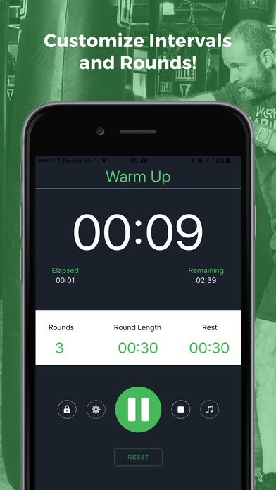 Boxing Timer - HIIT Interval Round Trainer screenshot 2