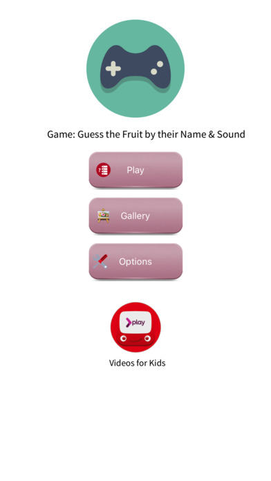 Learn Fruit Name by Quiz Game and Videos screenshot 2