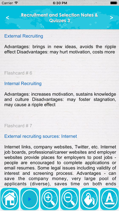 Recruitment  & Selection Q&A screenshot 4