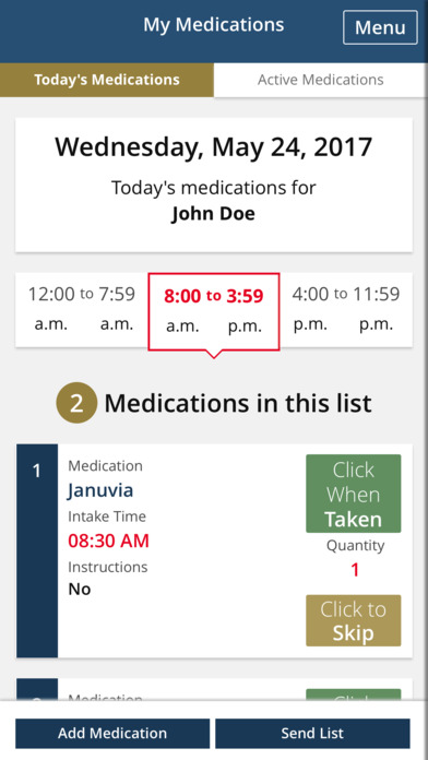 The Medication Manager screenshot 2