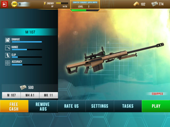 Counter Terrorist Fury Sniper Pro для iPad