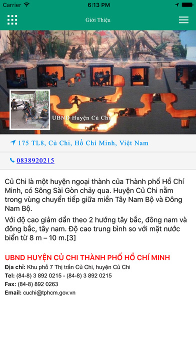 UBND Huyện Củ Chi screenshot 2