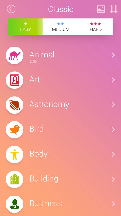 Screenshots of Word Search Pro‧ for iPhone