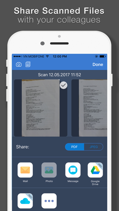 Quick Scan - PDF Scanner App & Document Signature screenshot 2