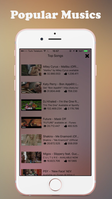 MosPop - Popular Musics screenshot 4