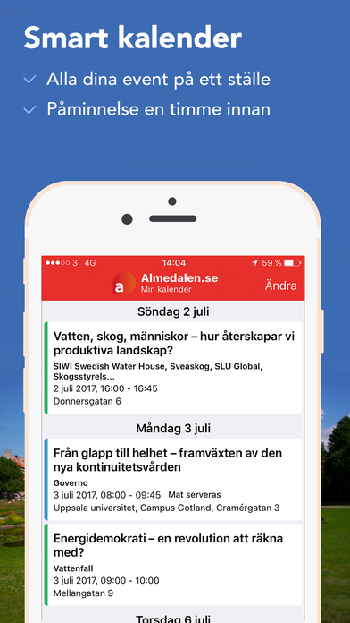 Almedalen – Program 2019 screenshot 3