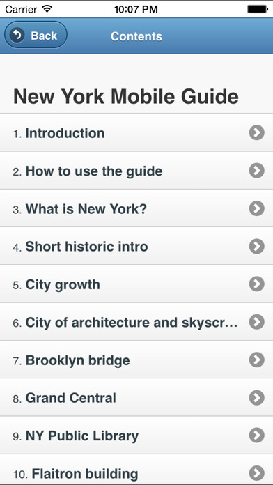 New York Mobile Guide screenshot 3