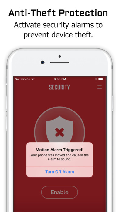 Security for iPhone - Protection & Free Anti Theft screenshot 2