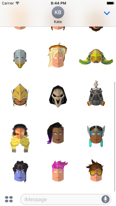 Heroes of the Future Stickers screenshot 3