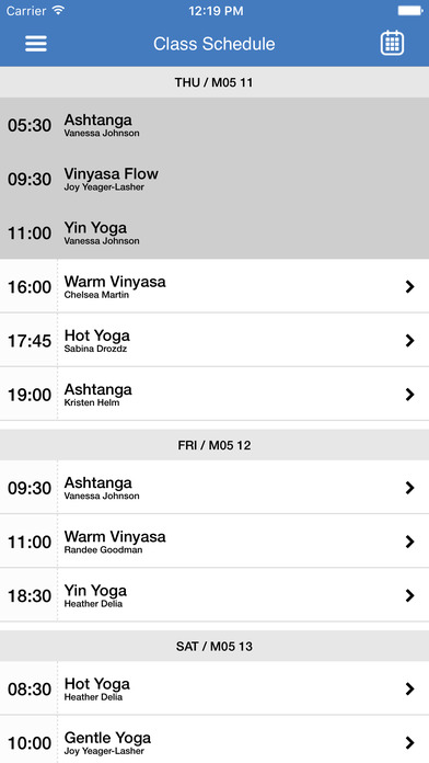 Aspire Yoga screenshot 3