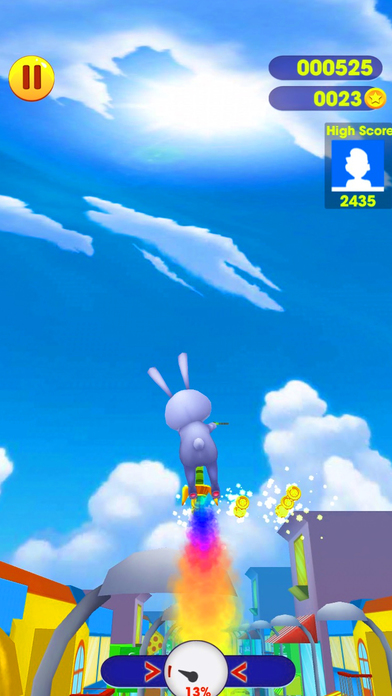 3D Flying Saucer UFO Racing in Highway Games screenshot 3