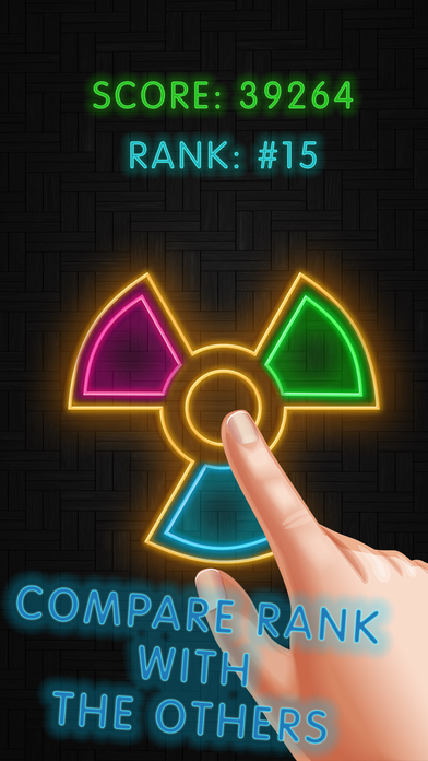 Magic Fidget Spinner Glow Battle Simulator screenshot 4