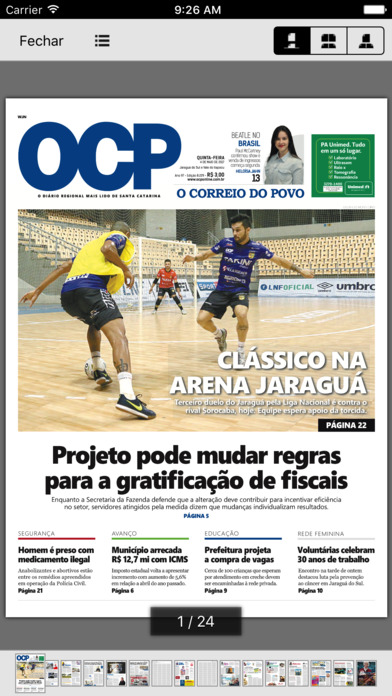 Jornal OCP screenshot 4
