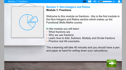 Functional Skills Maths Fractions screenshot 2