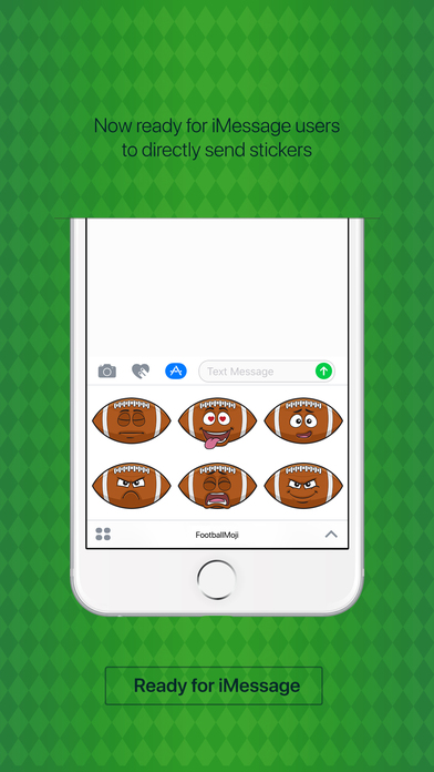 FootballMoji - football emoji & stickers keyboard screenshot 3